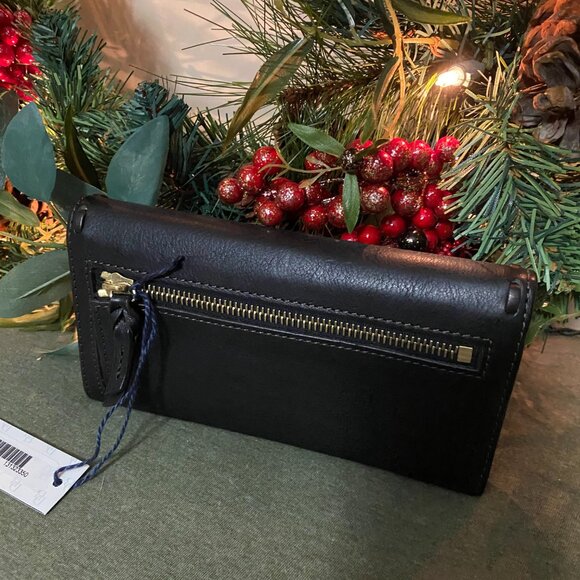 Dooney & Bourke Black Snap Wallet - Picture 3 of 7